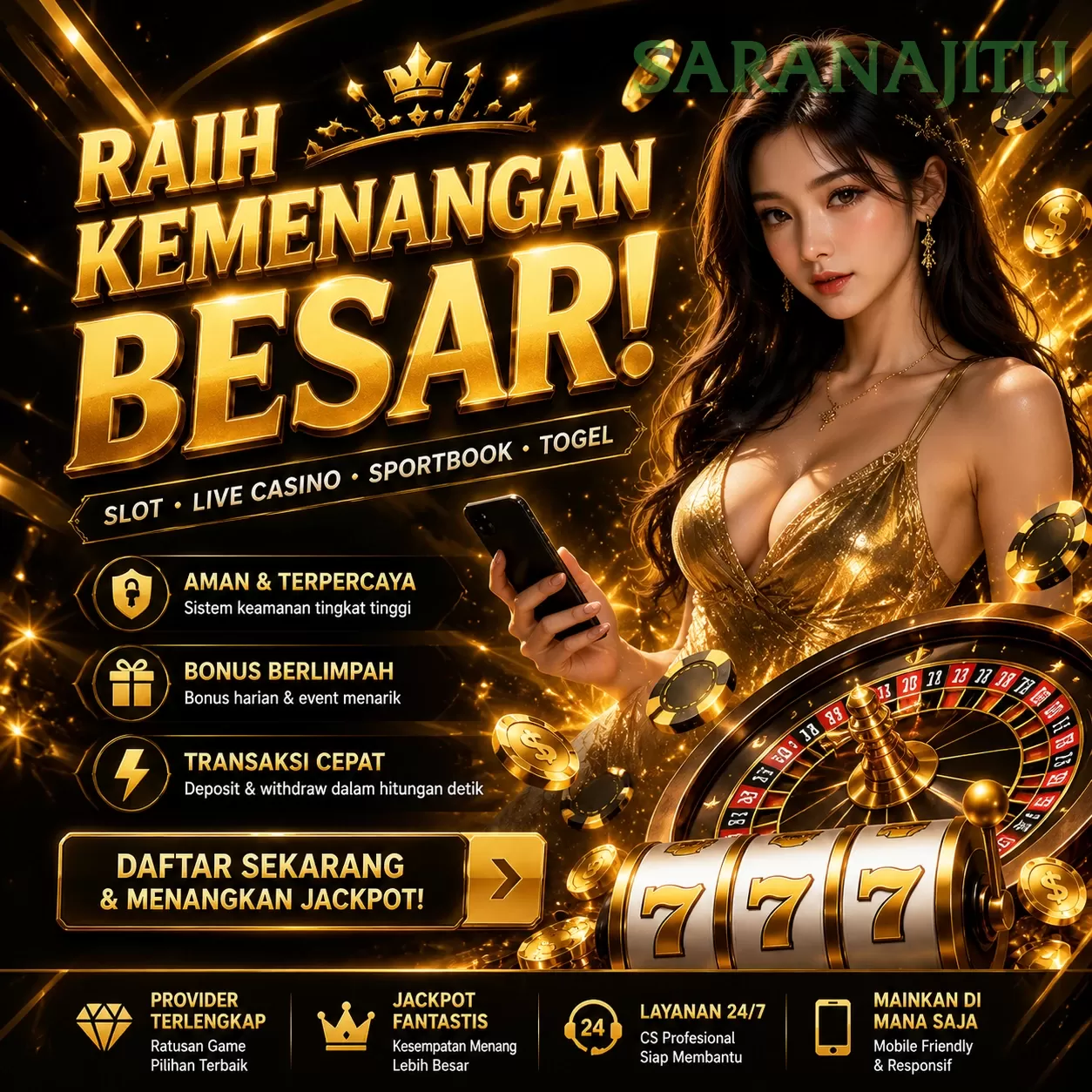 saranajitu Platform Game Terpercaya untuk Pemain Indonesia